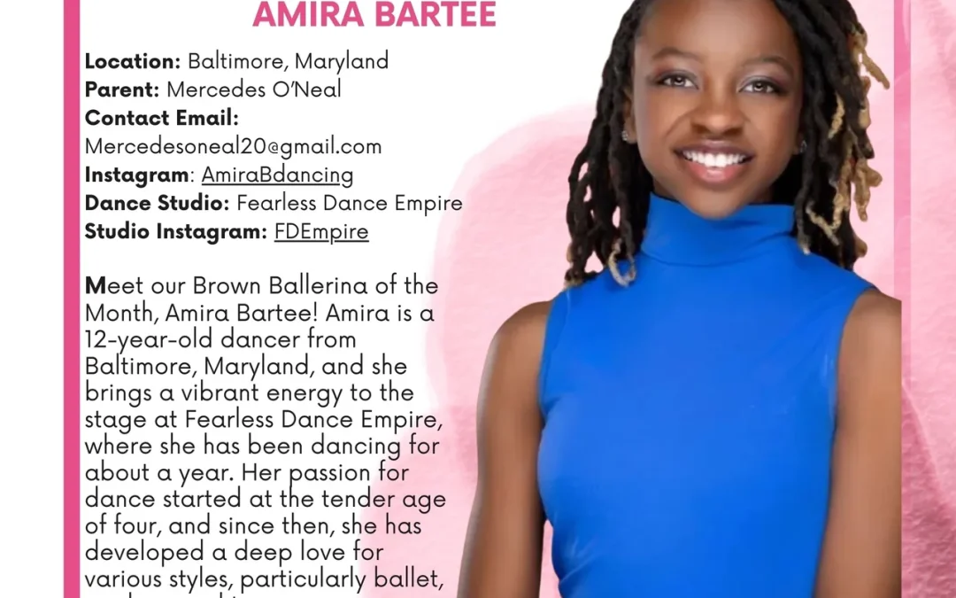 MBB OF THE MONTH: Amira Bartee – Location: Baltimore, MD